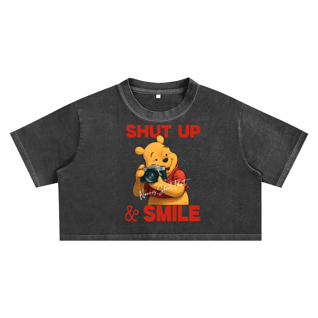 Winnie the Pooh "Shut Up & Smile"