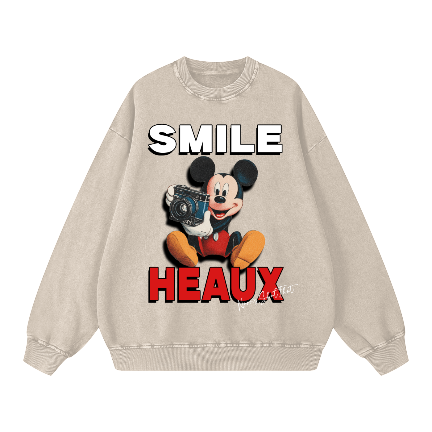 Mickey Mouse "Smile Heaux"