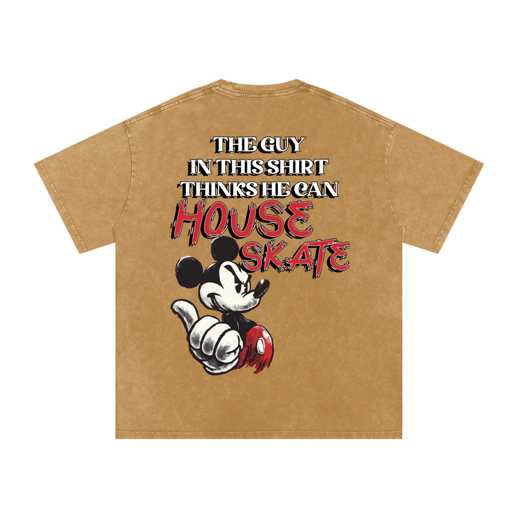 This Guy thinks he can House Skate