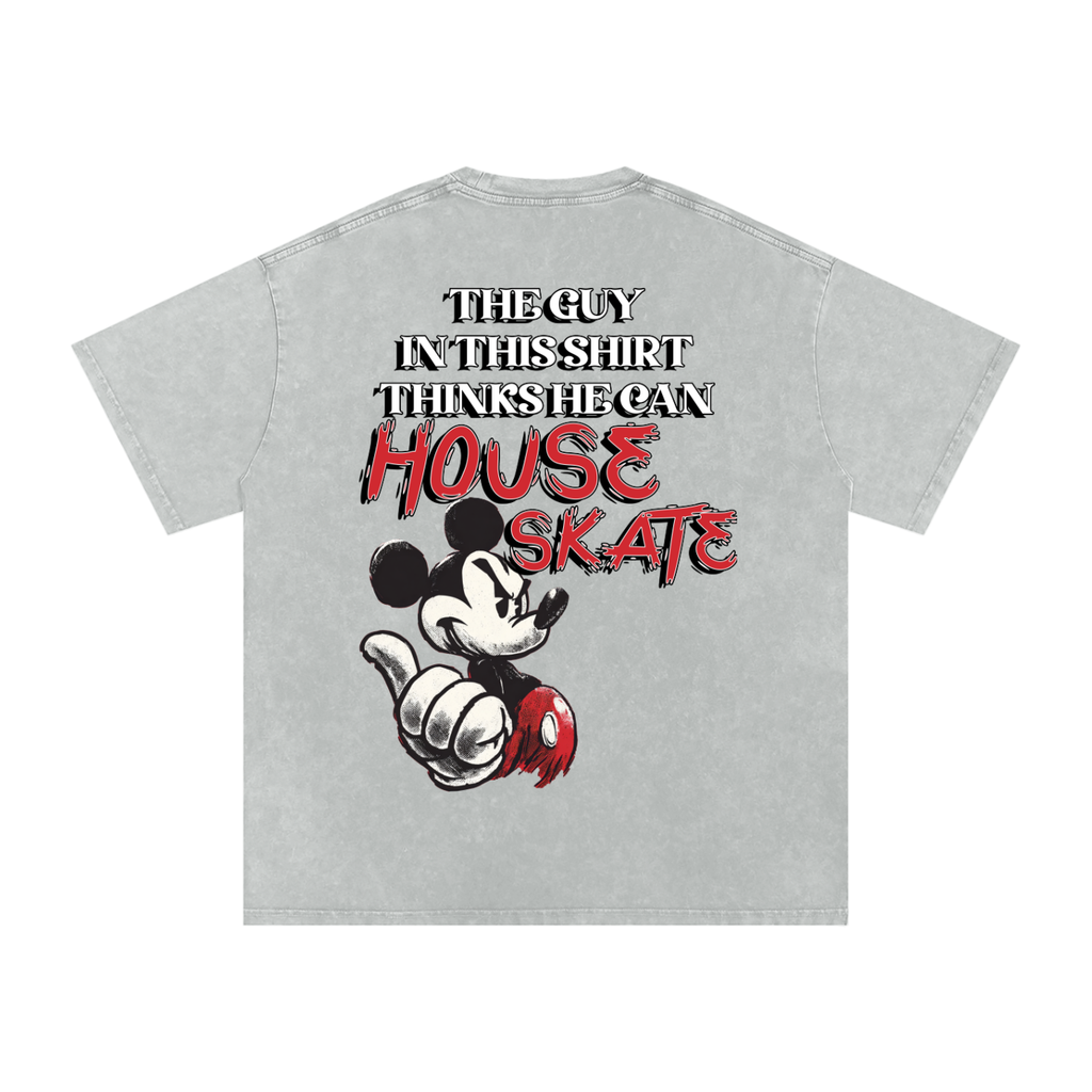 This Guy thinks he can House Skate