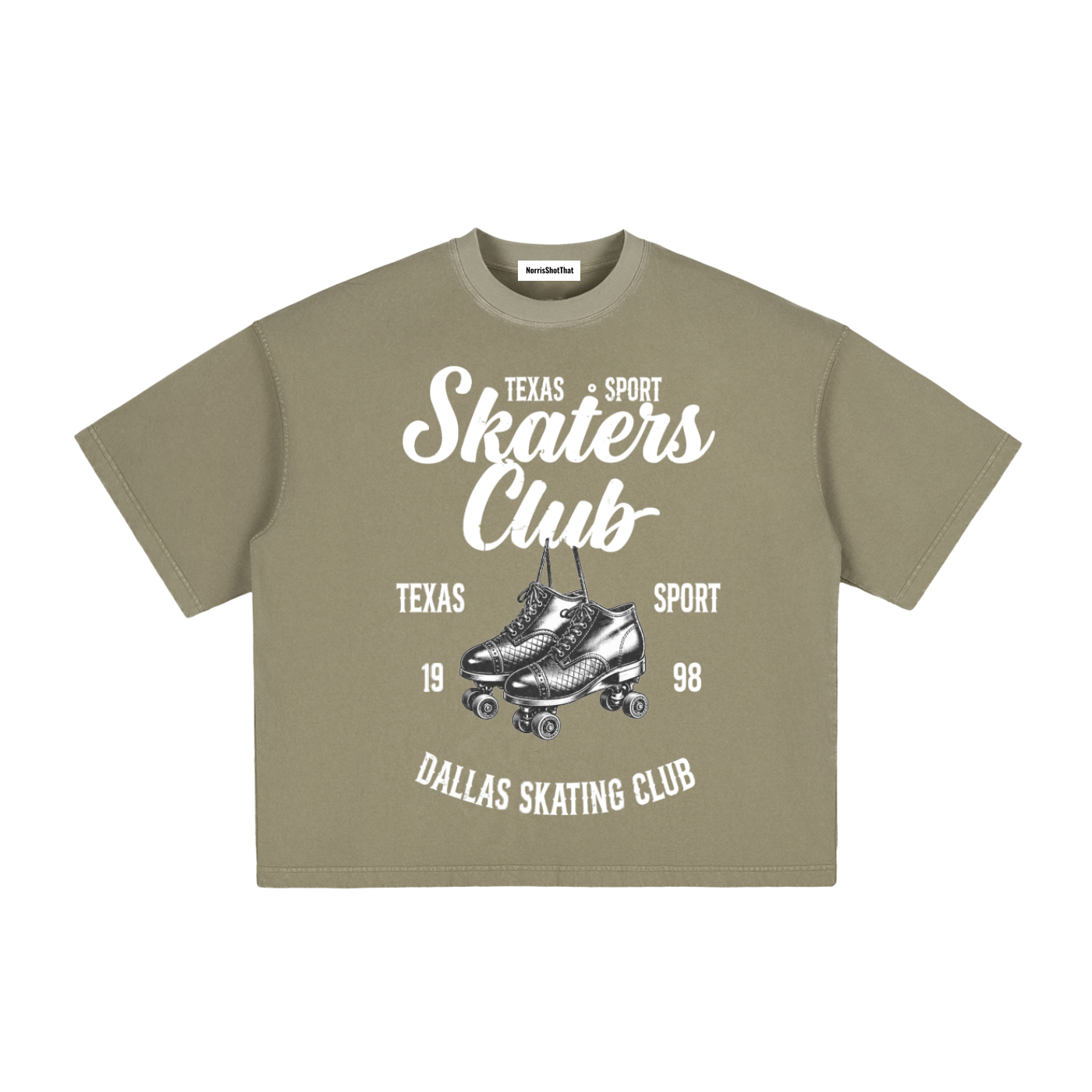 Skaters Club - White Lettering