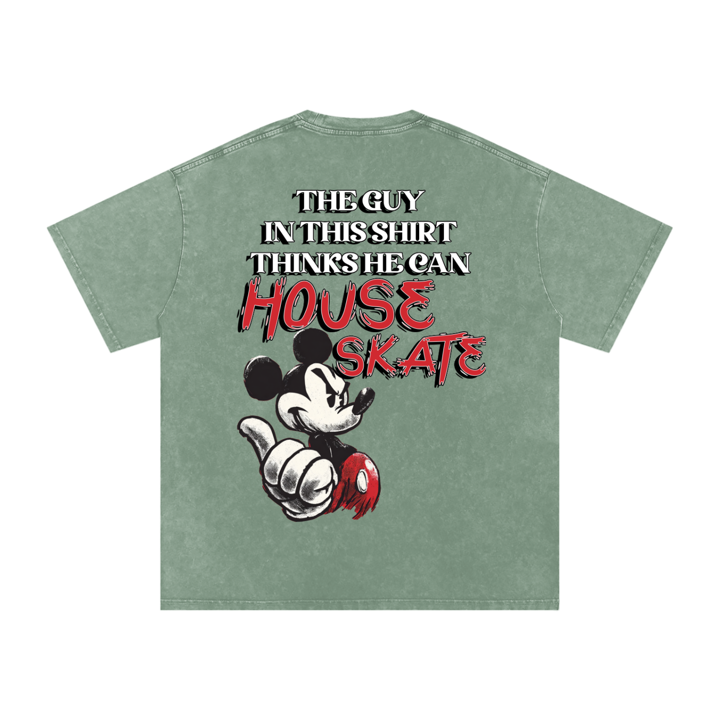 This Guy thinks he can House Skate